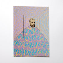 将图片加载到图库查看器,Pink Blue Postcard