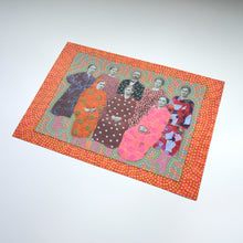 将图片加载到图库查看器,Vintage Family Portrait Altered By Hand Poster Art