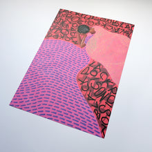 Load image into Gallery viewer, Red, Black And Pink Poster Print