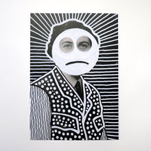 Cargar imagen en el visor de la galería, Spooky Smiley Vintage Poster Art