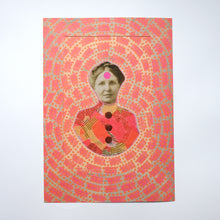 Charger l'image dans la galerie, Victorian Neon Red Pop Art Style Poster