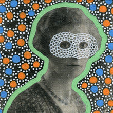 Load image into Gallery viewer, Masked Vintage Woman Portrait Altered By Hand - Naomi Vona Art