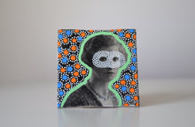 Load image into Gallery viewer, Masked Vintage Woman Portrait Altered By Hand - Naomi Vona Art