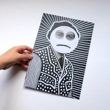 Cargar imagen en el visor de la galería, Spooky Smiley Vintage Poster Art