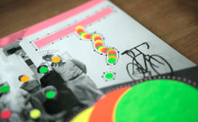 Load image into Gallery viewer, Contemporary Neon Art Collage On Vintage Group Shot - Naomi Vona Art