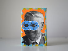 Cargar imagen en el visor de la galería, Vintage Smiling Old Man Photo Collage Art - Naomi Vona Art