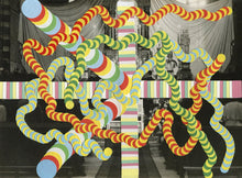 Load image into Gallery viewer, Abstract Collage Art Composition On Vintage Wedding Photo - Naomi Vona Art