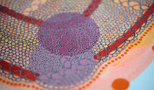 画像をギャラリービューアに読み込む, Red Orange Yellow Abstract Collage Composition - Naomi Vona Art