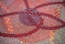 画像をギャラリービューアに読み込む, Red Orange Yellow Abstract Collage Composition - Naomi Vona Art