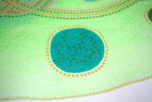 画像をギャラリービューアに読み込む, Neon And Mint Green Abstract Collage Composition - Naomi Vona Art