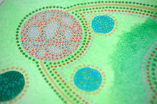 画像をギャラリービューアに読み込む, Neon And Mint Green Abstract Collage Composition - Naomi Vona Art