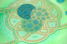 画像をギャラリービューアに読み込む, Neon And Mint Green Abstract Collage Composition - Naomi Vona Art