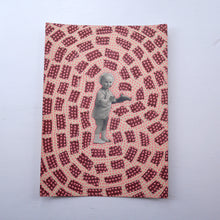 Load image into Gallery viewer, Altered Vintage Baby Boy Studio Photo - Naomi Vona Art
