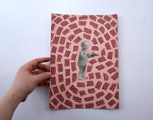 Load image into Gallery viewer, Altered Vintage Baby Boy Studio Photo - Naomi Vona Art