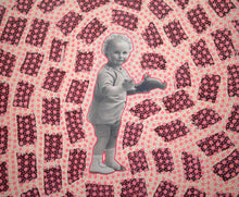 Load image into Gallery viewer, Altered Vintage Baby Boy Studio Photo - Naomi Vona Art