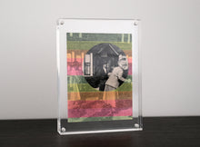 Carica l'immagine nel visualizzatore di Gallery, Neon Washi Tape Art Collage On Vintage Photography - Naomi Vona Art