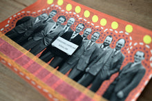 将图片加载到图库查看器,Vintage Group Of Smiling Men Portrait Art Collage - Naomi Vona Art