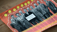 将图片加载到图库查看器,Vintage Group Of Smiling Men Portrait Art Collage - Naomi Vona Art