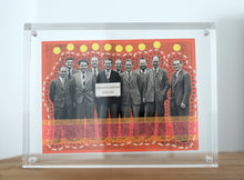 将图片加载到图库查看器,Vintage Group Of Smiling Men Portrait Art Collage - Naomi Vona Art