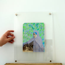 将图片加载到图库查看器,Collage Of Old Photographs, Woman Portrait Altered Art - Naomi Vona Art