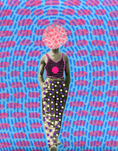 画像をギャラリービューアに読み込む, Vintage Man Walking Portrait Photo Altered By Hand With Pens And Washi Tape - Naomi Vona Art