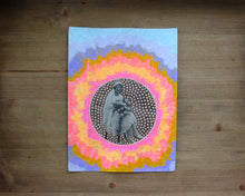 将图片加载到图库查看器,Mixed Media Vintage Wedding Art Collage - Naomi Vona Art