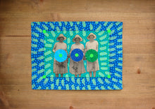 将图片加载到图库查看器,Vintage Bridesmaids Photo Altered With Handmade Techniques - Naomi Vona Art