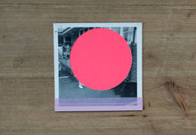 Load image into Gallery viewer, Neon Pink Abstract Collage On Vintage Photo - Naomi Vona Art
