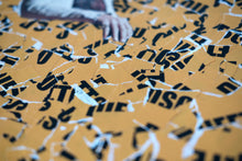 将图片加载到图库查看器,Mustard Yellow LP Cover Artwork Collage - Naomi Vona Art