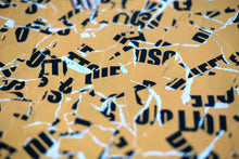 将图片加载到图库查看器,Mustard Yellow LP Cover Artwork Collage - Naomi Vona Art