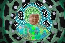 将图片加载到图库查看器,Creepy Art Collage Altered By Hand - Naomi Vona Art