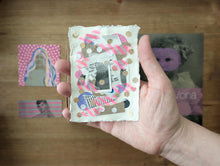 Load image into Gallery viewer, Surreal Vintage Dada Style Mixed Media Art Work Collage - Naomi Vona Art