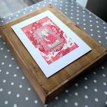 Load image into Gallery viewer, Paper Collage On Baby Girl Vintage Found Photo - Naomi Vona Art