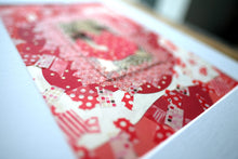 Load image into Gallery viewer, Paper Collage On Baby Girl Vintage Found Photo - Naomi Vona Art