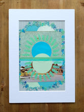 将图片加载到图库查看器,Collage Realised Using Vintage Postcard - Naomi Vona Art