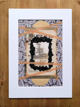 Charger l'image dans la galerie, Photo Collage Of Vintage Landscape - Naomi Vona Art