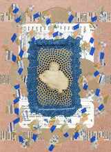 Load image into Gallery viewer, Art Work On Paper, Baby Vintage Photography Collage - Naomi Vona Art
