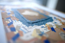 Load image into Gallery viewer, Art Work On Paper, Baby Vintage Photography Collage - Naomi Vona Art