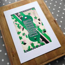 Load image into Gallery viewer, Art Photography Paper Collage, Altered Vintage Picture - Naomi Vona Art