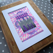 Cargar imagen en el visor de la galería, Old Funny Collage Of A Group Of Men In Suits - Naomi Vona Art