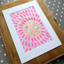 Load image into Gallery viewer, Mixed Media Using Old Photos And Paper Ephemera - Naomi Vona Art