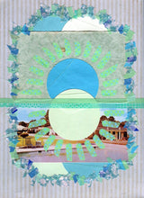 将图片加载到图库查看器,Collage Realised Using Vintage Postcard - Naomi Vona Art