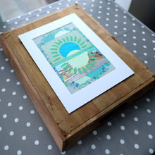 将图片加载到图库查看器,Collage Realised Using Vintage Postcard - Naomi Vona Art