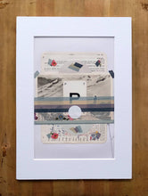 Load image into Gallery viewer, Vintage Mixed Media Landscape Collage - Naomi Vona Art