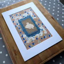 Load image into Gallery viewer, Art Work On Paper, Baby Vintage Photography Collage - Naomi Vona Art