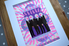 Cargar imagen en el visor de la galería, Old Funny Collage Of A Group Of Men In Suits - Naomi Vona Art