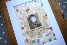 Load image into Gallery viewer, Man Portrait Paper Ephemera Art Collage - Naomi Vona Art