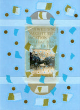 Load image into Gallery viewer, Contemporary Art Collage With Vintage Found Paper Ephemera - Naomi Vona Art