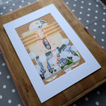 将图片加载到图库查看器,Political Art, Original Mixed Media Collage - Naomi Vona Art