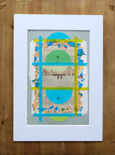 Load image into Gallery viewer, Collage Paper Art, Gifts For Art Lovers, Vintage Retro Photo - Naomi Vona Art